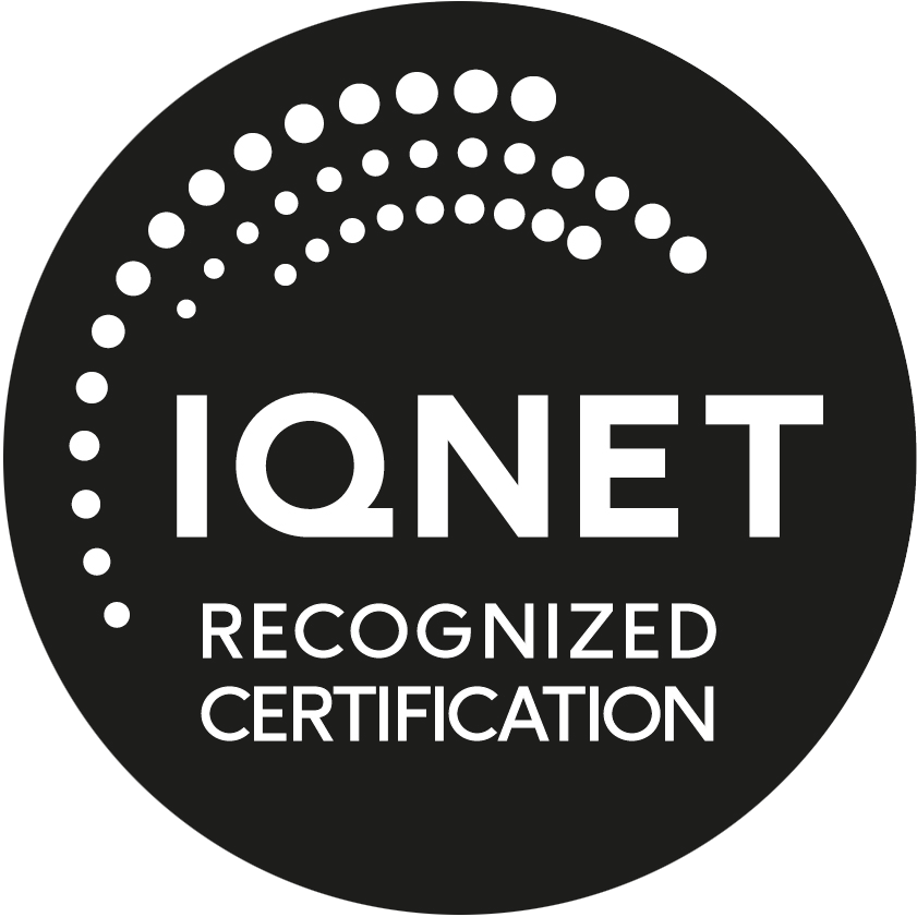 IQ NET Recognized Certification logo